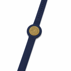 KIT Pulseira Azul+ Token PotentizerII (24 cm) Unissex